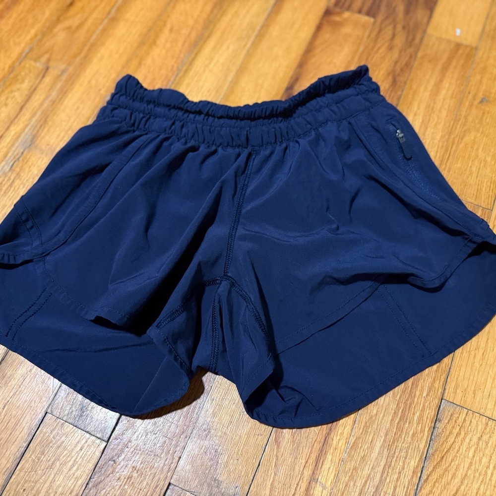 Lululemon Athletica Navy Blue Athletic Shorts